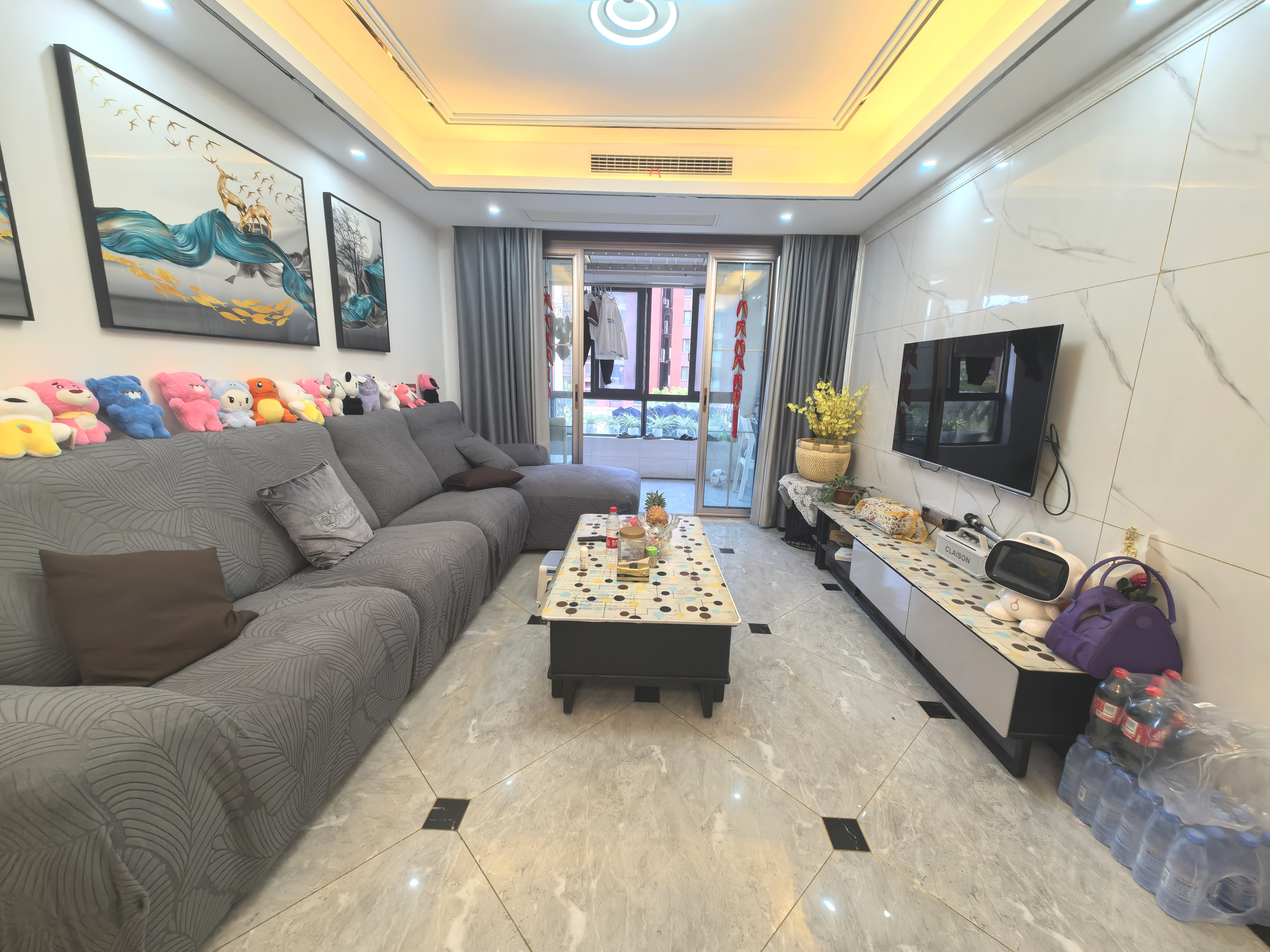 新城香溢紫郡 3室2厅1卫 95m&sup2;