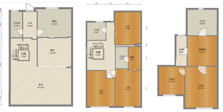 南通橡树湾 5室2厅3卫 225m&sup2;