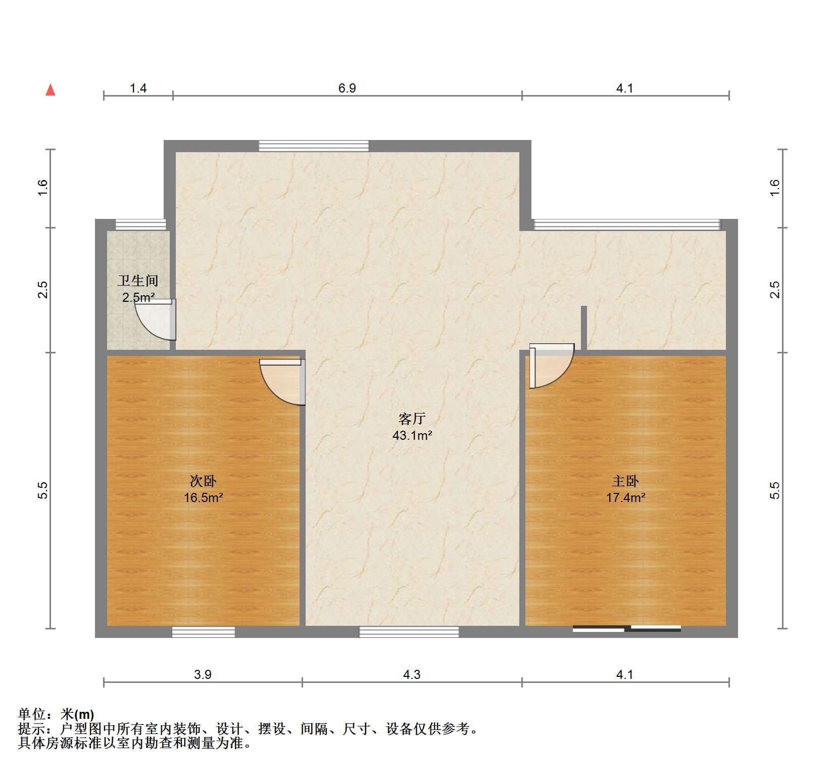 百家花苑 4室2厅1卫 246.00m&sup2;