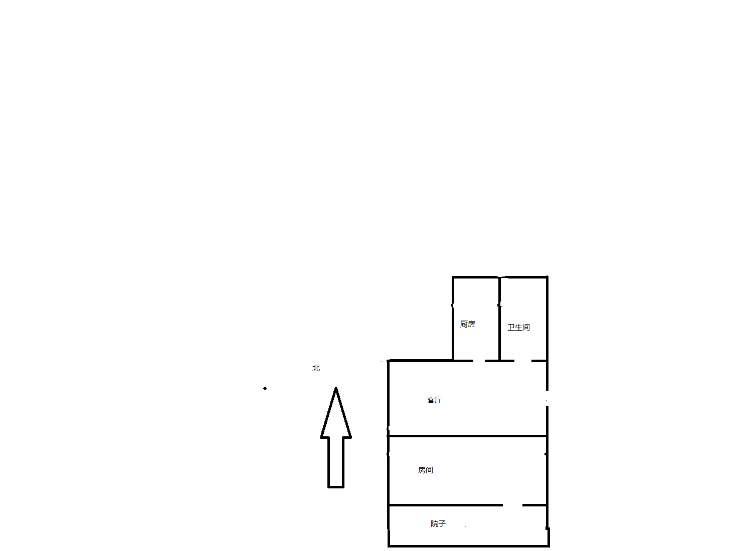 虹桥新村(朝霞路) 1室1厅1卫 42.17m&sup2;