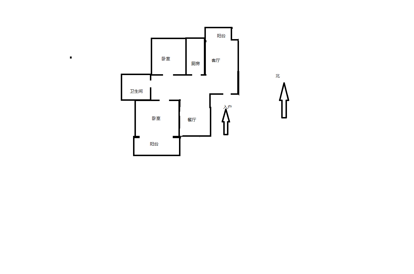 濠景仁居 2室2厅1卫 100.00m&sup2;