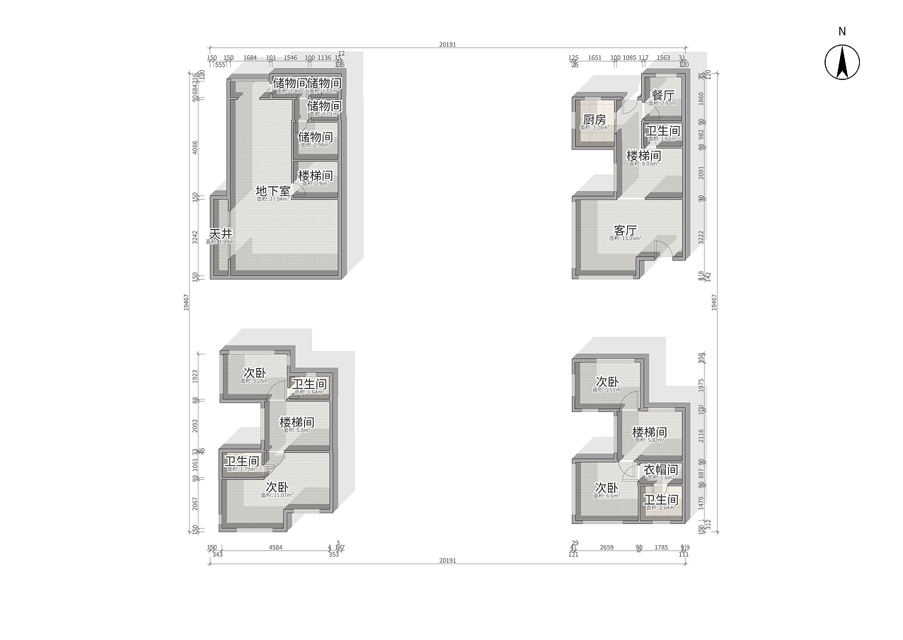 顺发御园 4室2厅3卫 310m&sup2;