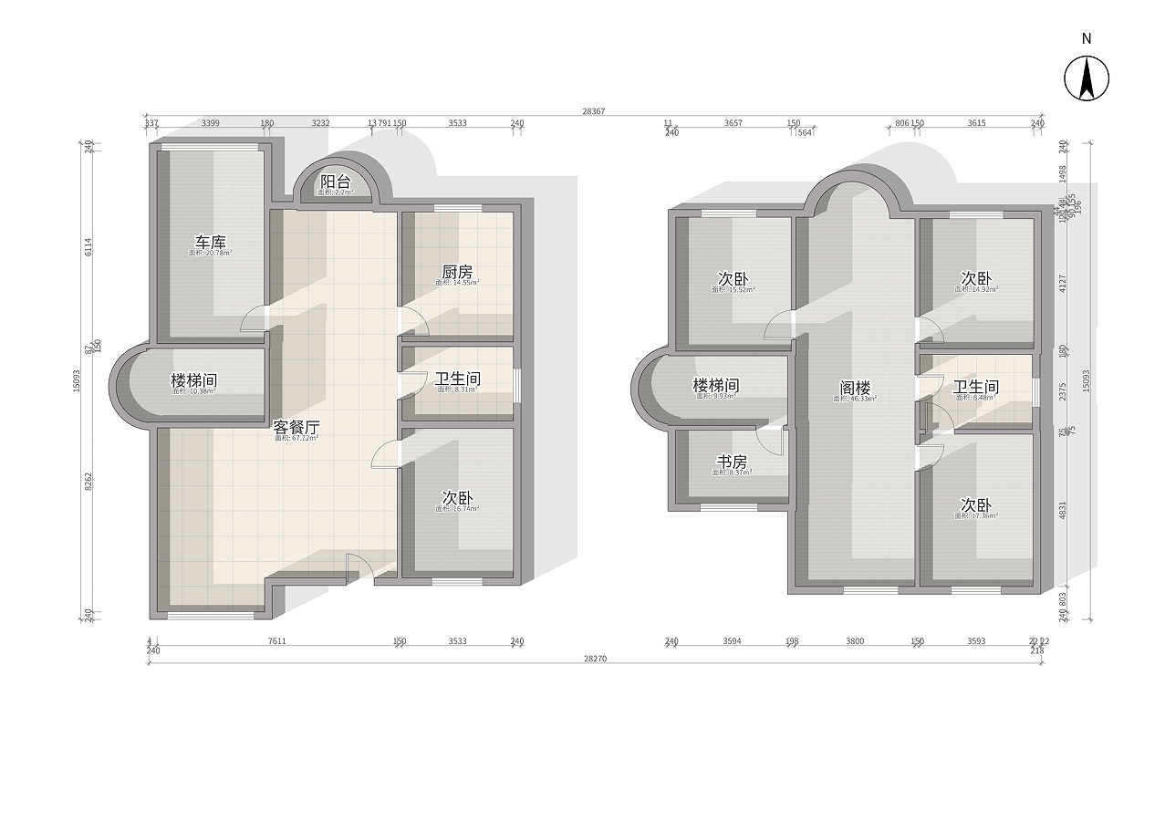 爱玛花苑 4室2厅2卫 285.00m&sup2;