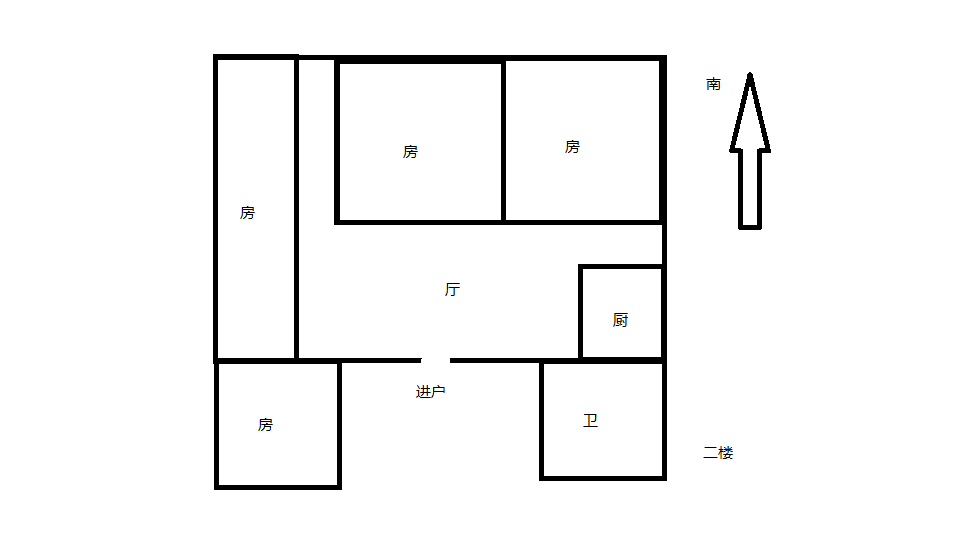 北园新村 7室1厅2卫 200m&sup2;