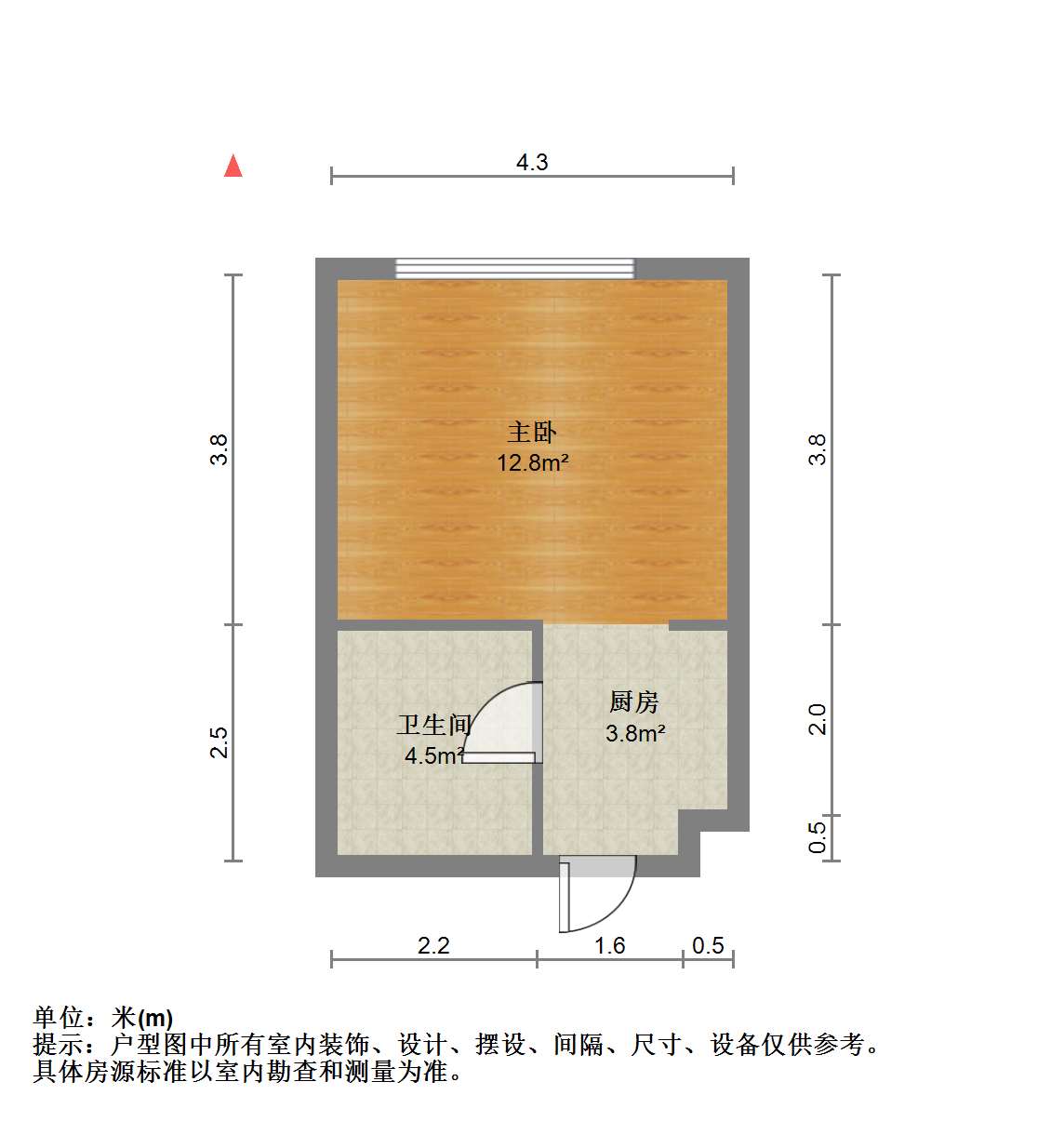 美丽华红木大世界 1室厅卫 33m&sup2;