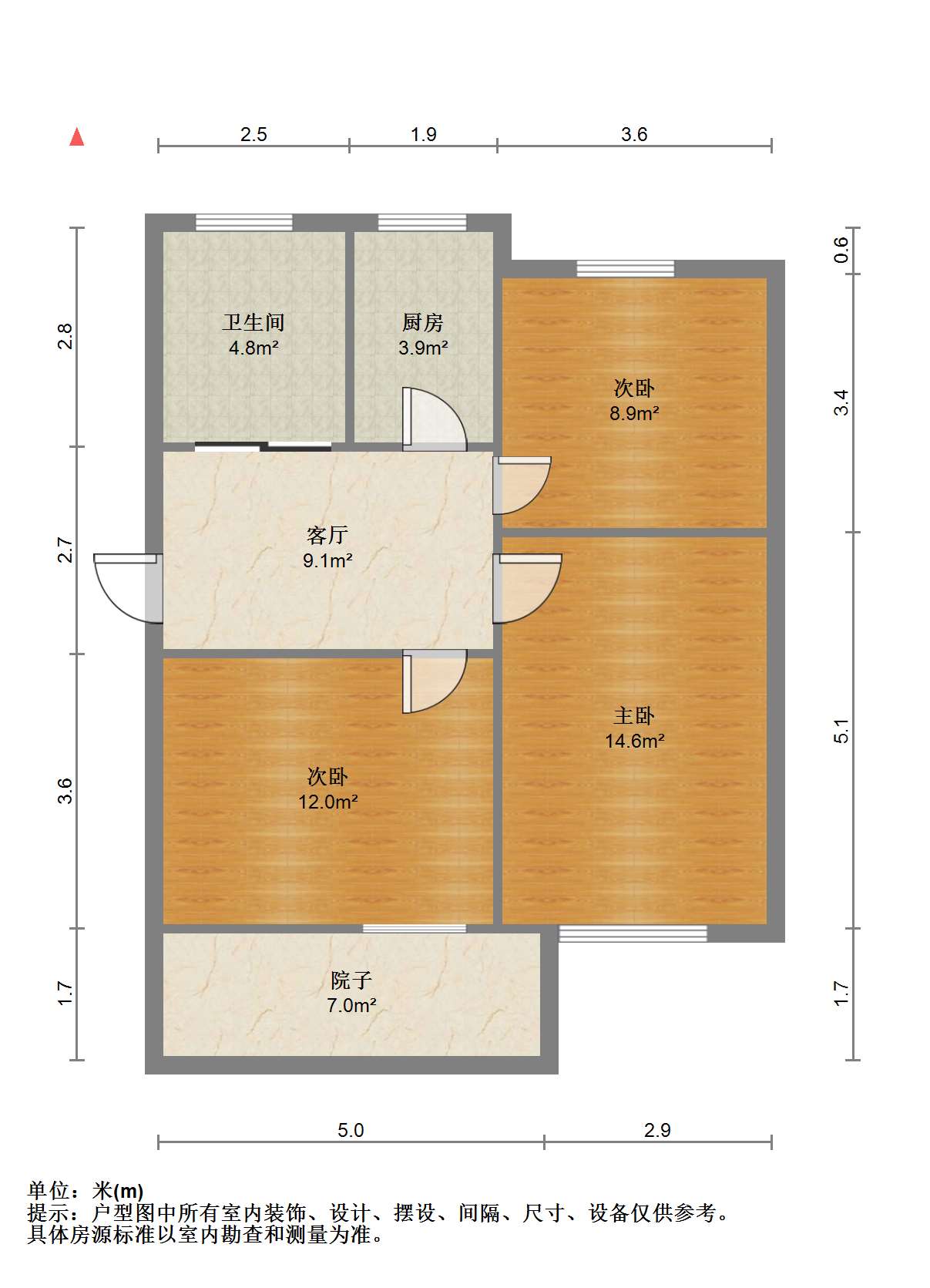 易家桥新村 3室1厅1卫 51.72m&sup2;