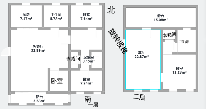 新海通锦绣苑 4室2厅3卫 233.17m&sup2;
