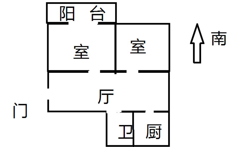 外滩花苑 2室1厅1卫 90.00m&sup2;