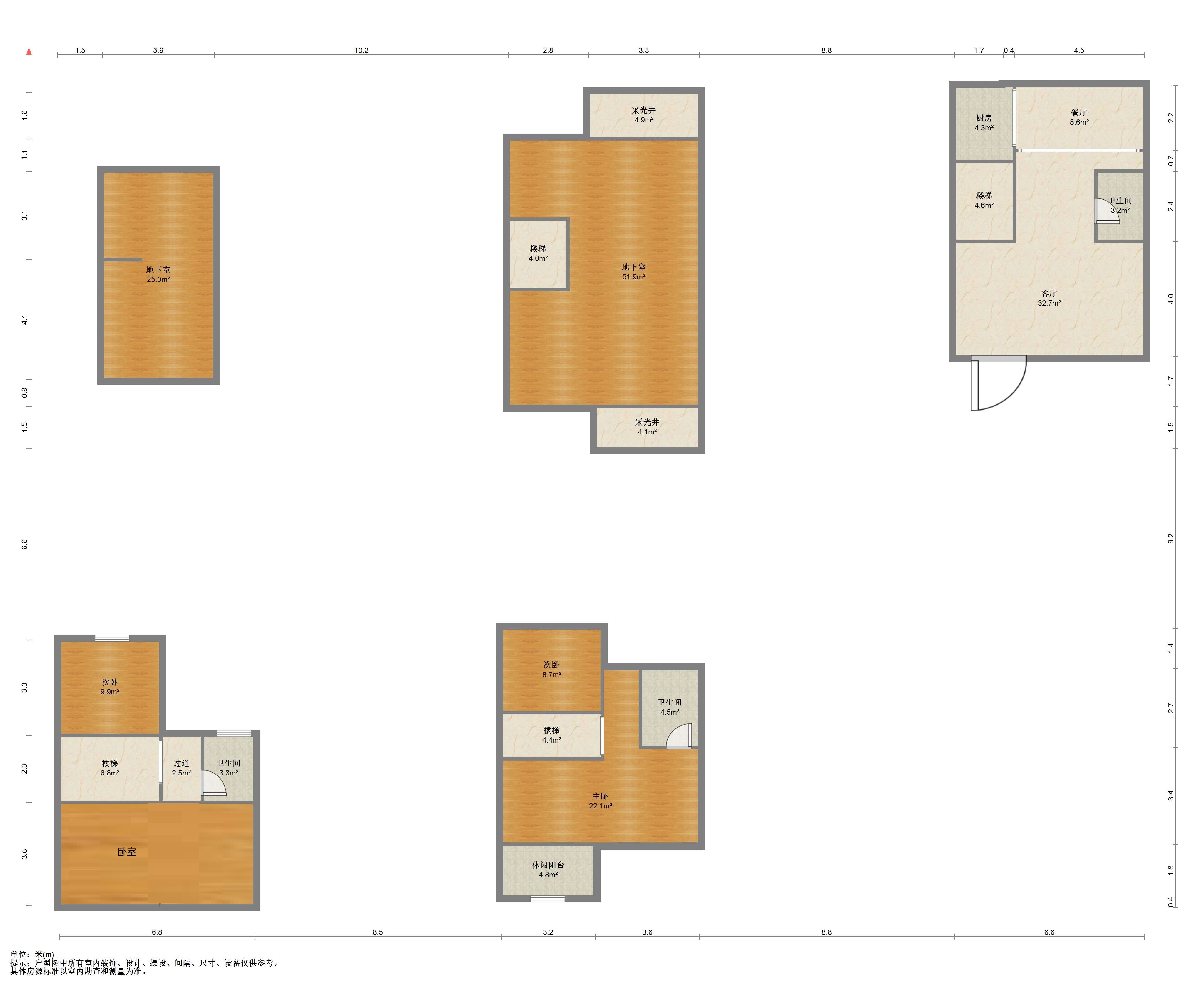 正泰江岸水苑 4室2厅3卫 243.71m&sup2;