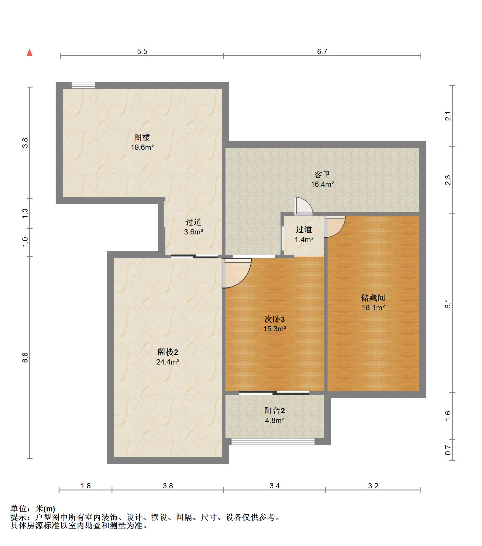 金水湾花园 4室2厅3卫 208.23m&sup2;