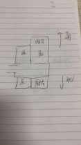 长虹新村 2室1厅1卫 66.17m&sup2;