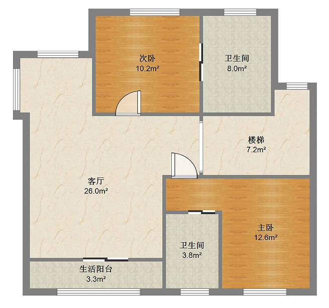 碧桂园天玺湾南区 5室2厅3卫 343.00m&sup2;
