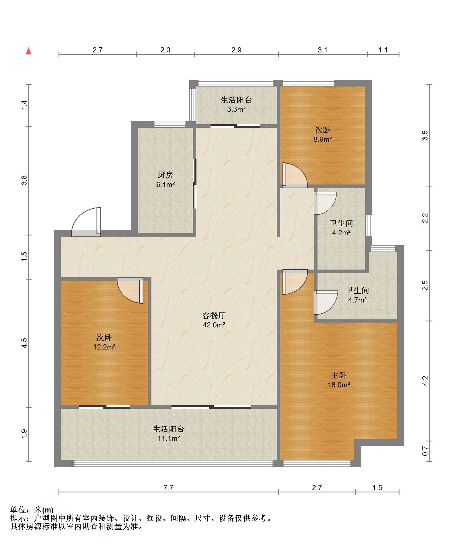绿城桂语江南 3室2厅2卫 131m&sup2;