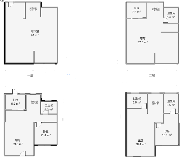中南熙悦(南通经济技术开发区) 3室3厅3卫 244.00m&sup2;