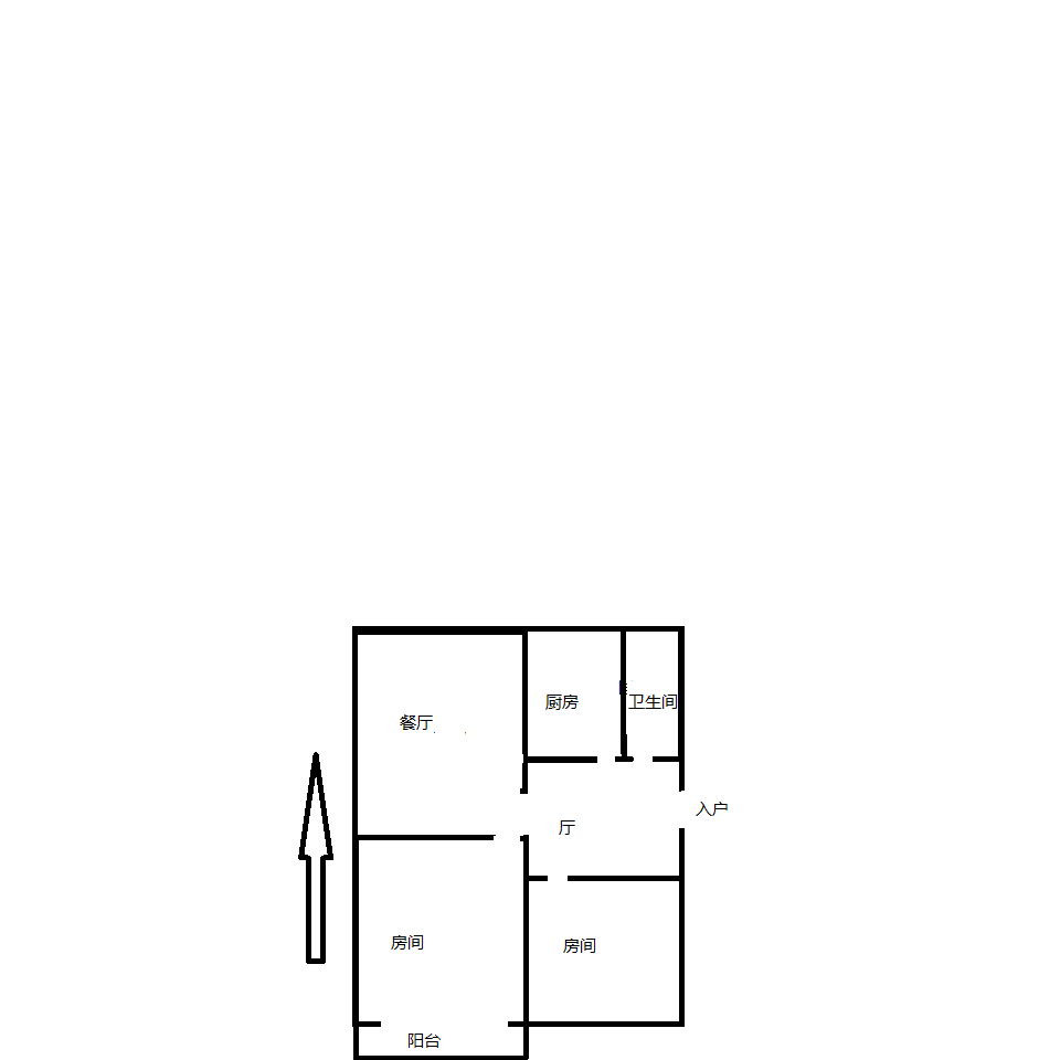 虹桥新村(朝霞路) 2室2厅1卫 76m&sup2;