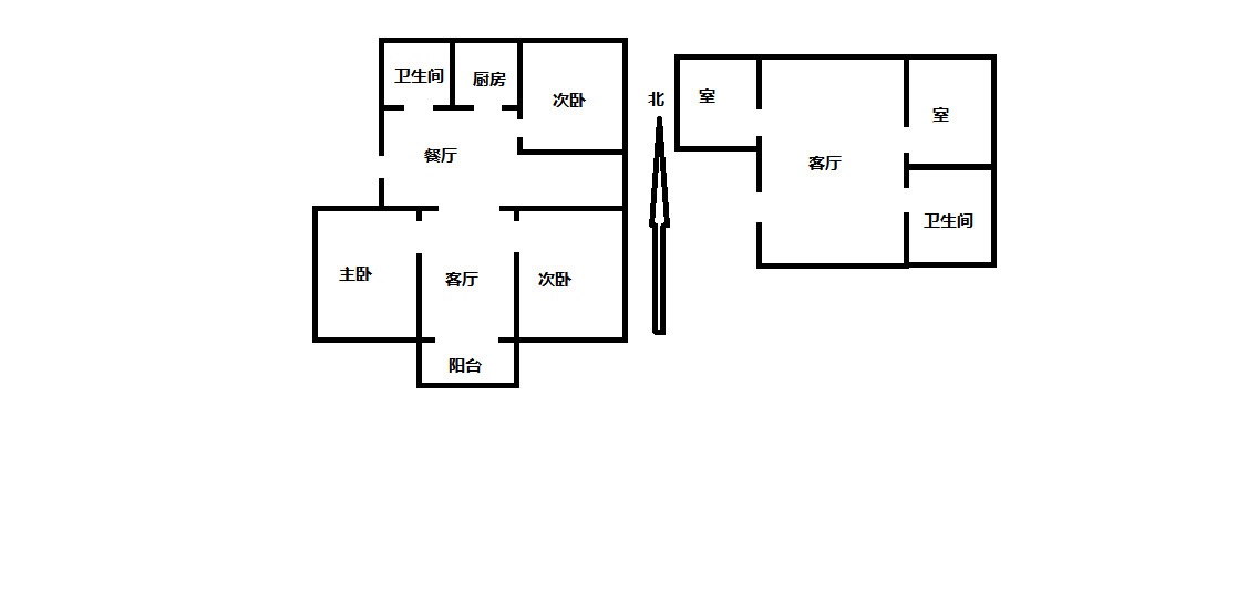 德民花苑东区 4室2厅2卫 129.18m&sup2;