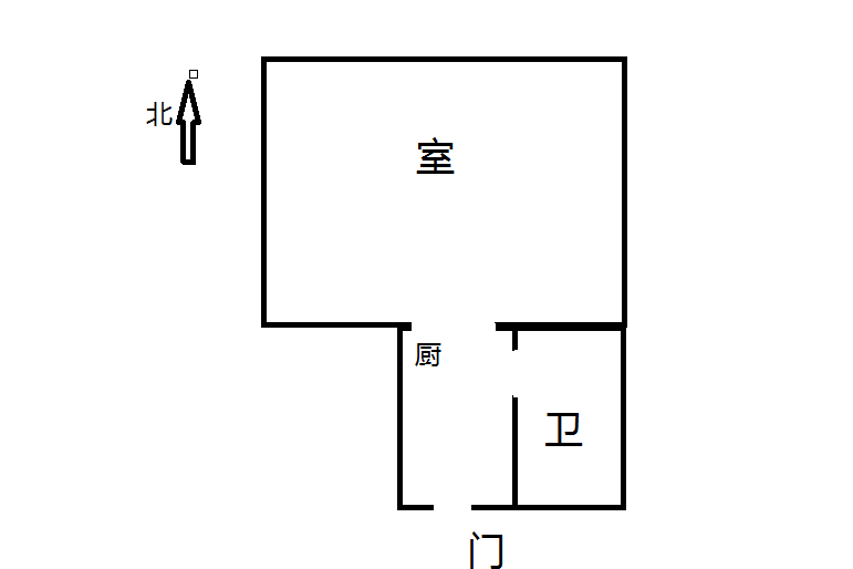 景华城 1室厅卫 60m&sup2;