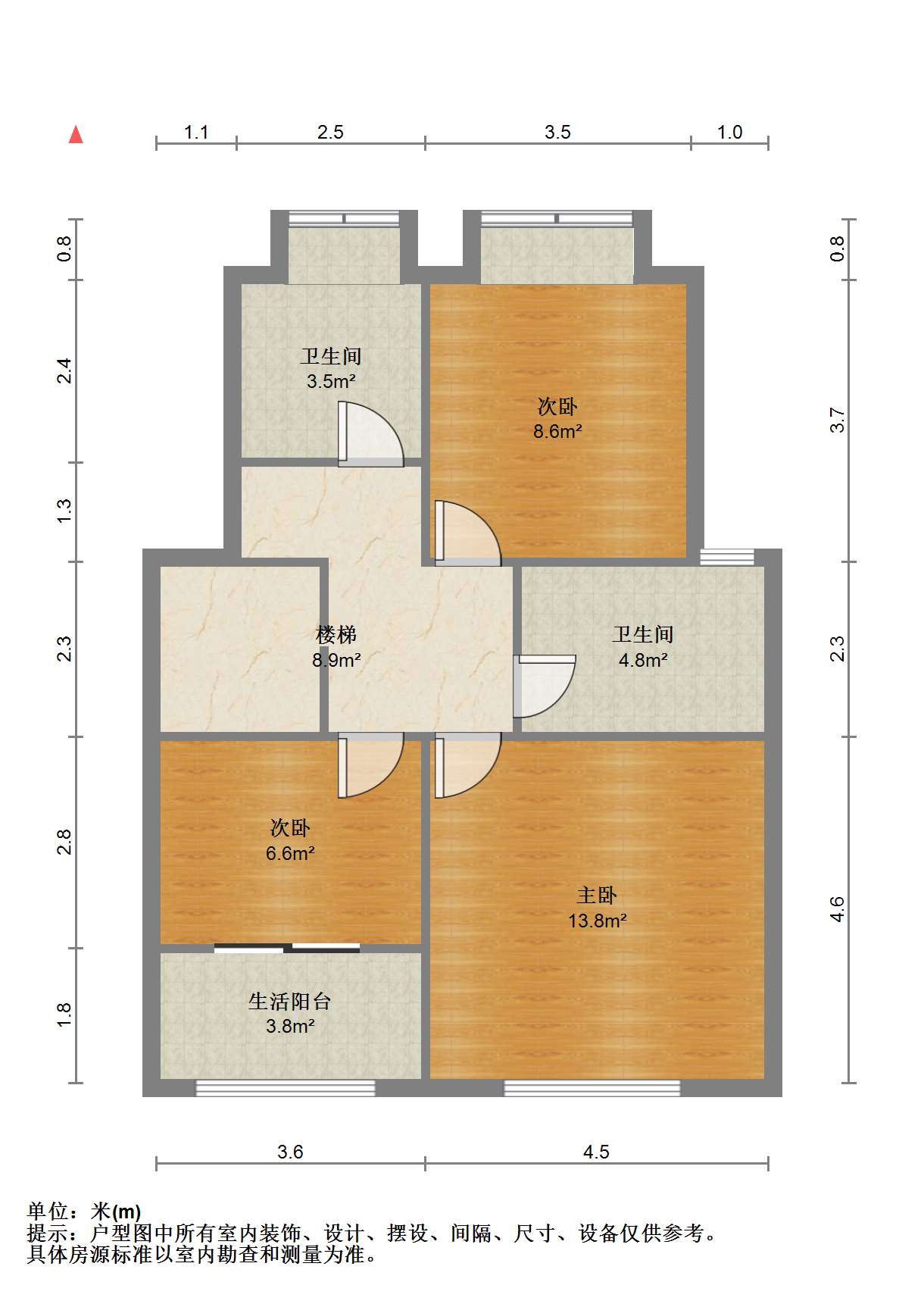 中南熙悦(南通经济技术开发区) 4室2厅2卫 131m&sup2;