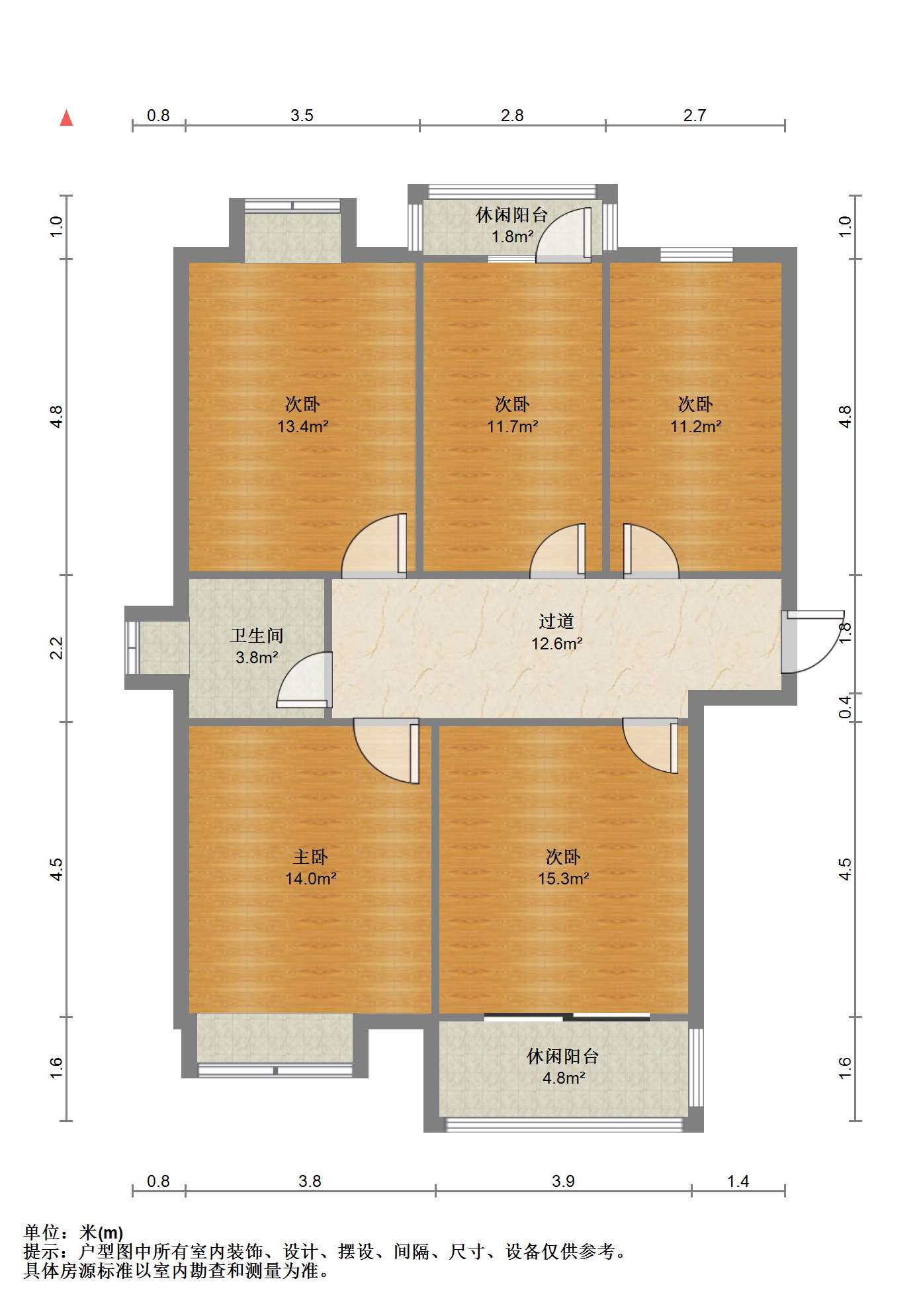 曙光福里 5室0厅1卫 140.00m&sup2;