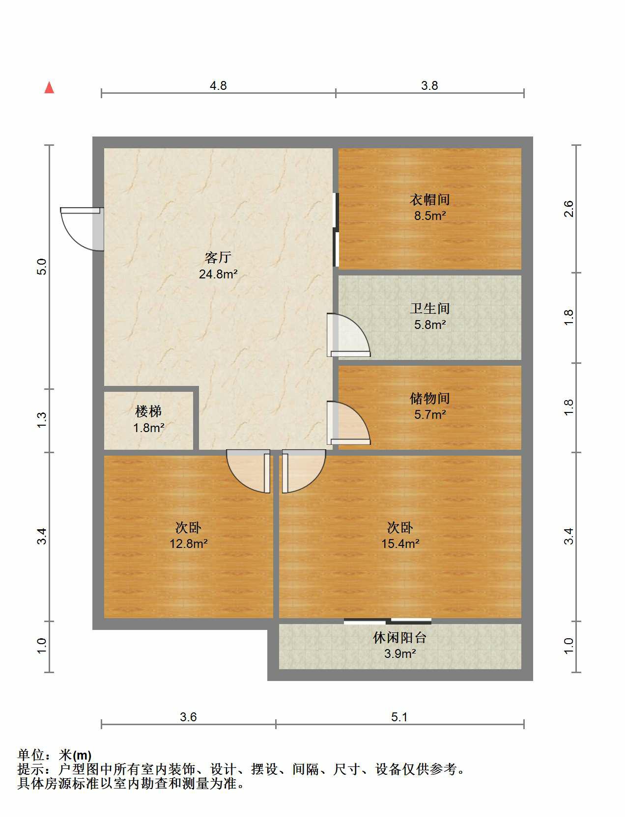 雨润星雨华府北区 5室2厅2卫 225m&sup2;
