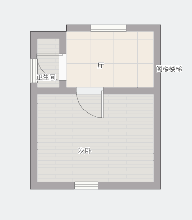 南园路19号大院 2室1厅1卫 54m&sup2;