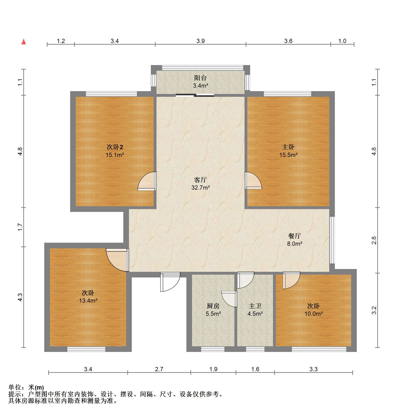 师范桥新村 3室2厅1卫 149.00m&sup2;