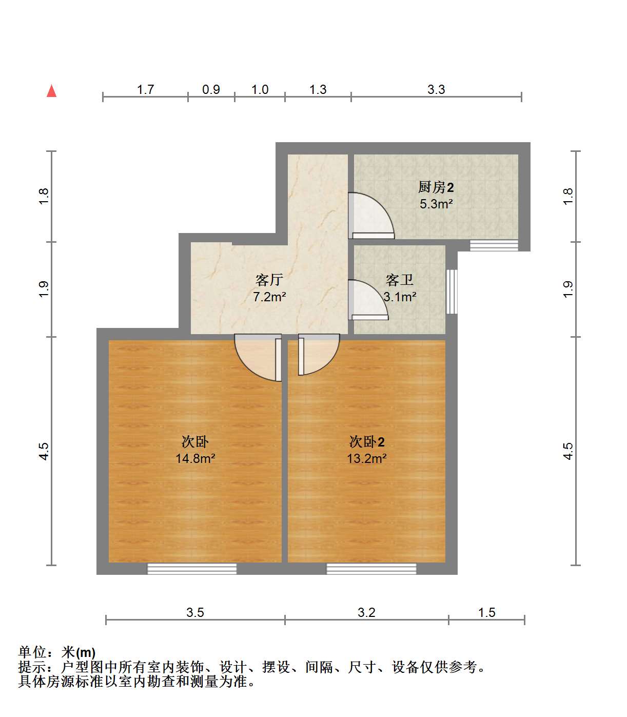 学士府 5室2厅2卫 156.00m&sup2;