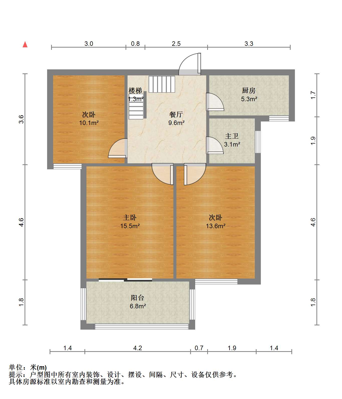 学士府 5室2厅2卫 156.00m&sup2;