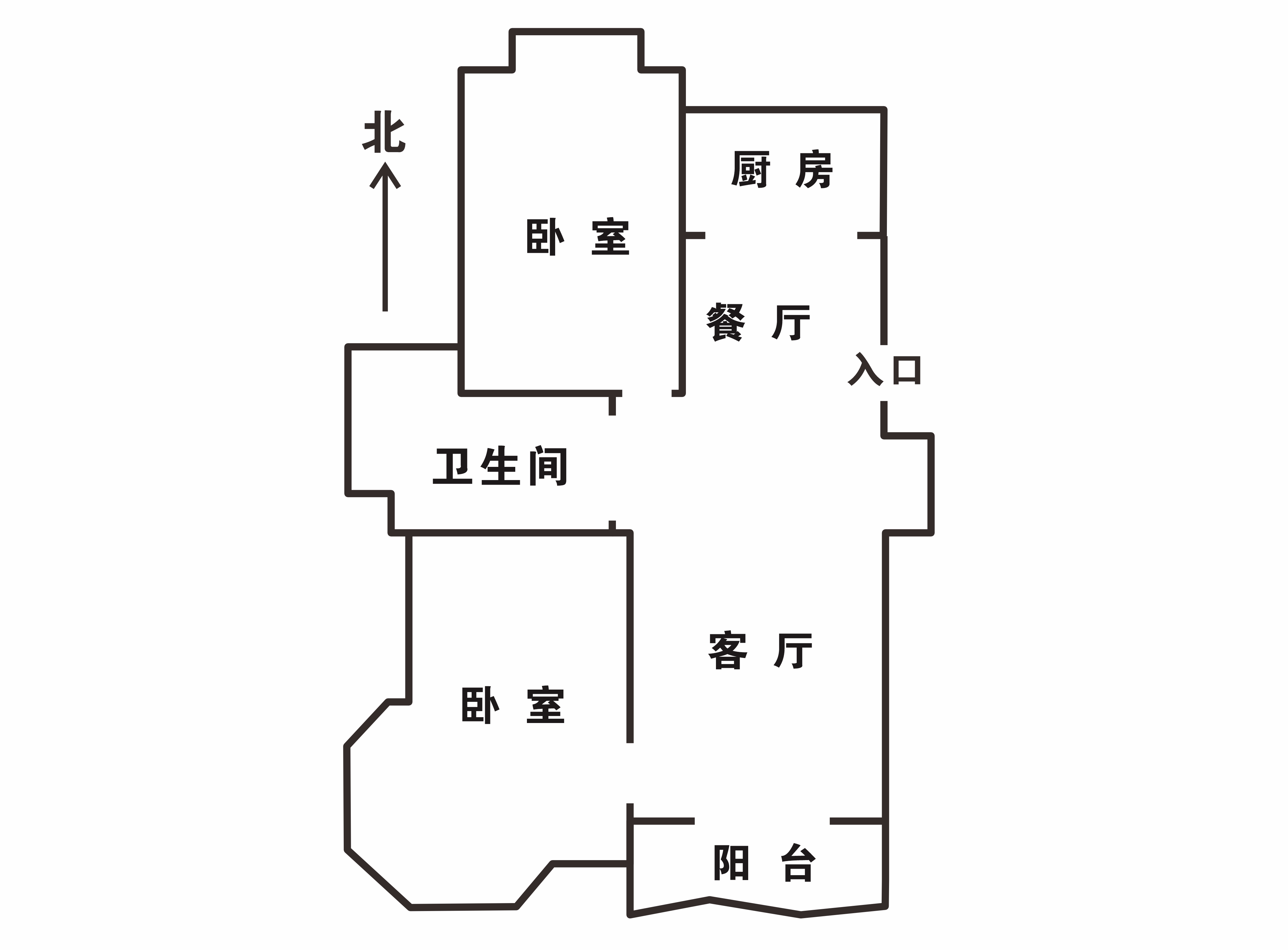 友谊家园 2室2厅1卫 114.81m&sup2;