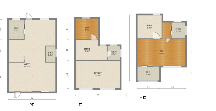 正泰江岸水苑 5室2厅3卫 226m&sup2;