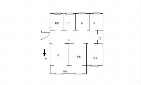 桃坞路服饰城 4室2厅2卫 136m&sup2;