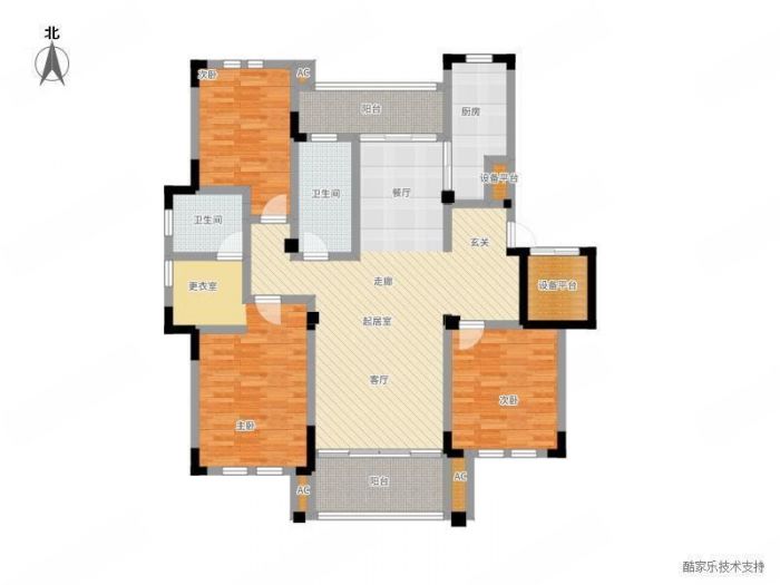 中港城 5室2厅3卫 239m&sup2;