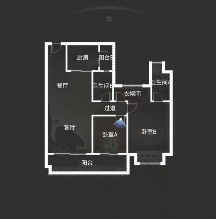 碧桂园时代悦城 3室2厅2卫 114m&sup2;