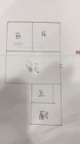 新建路新村 3室1厅1卫 80m&sup2;