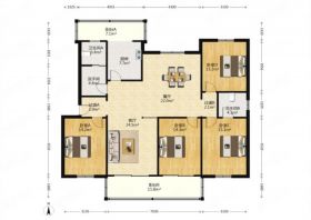 姚港路22号 4室2厅1卫 170m&sup2;