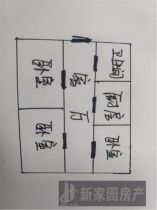 城南新村(崇川区) 3室2厅1卫 96m&sup2;