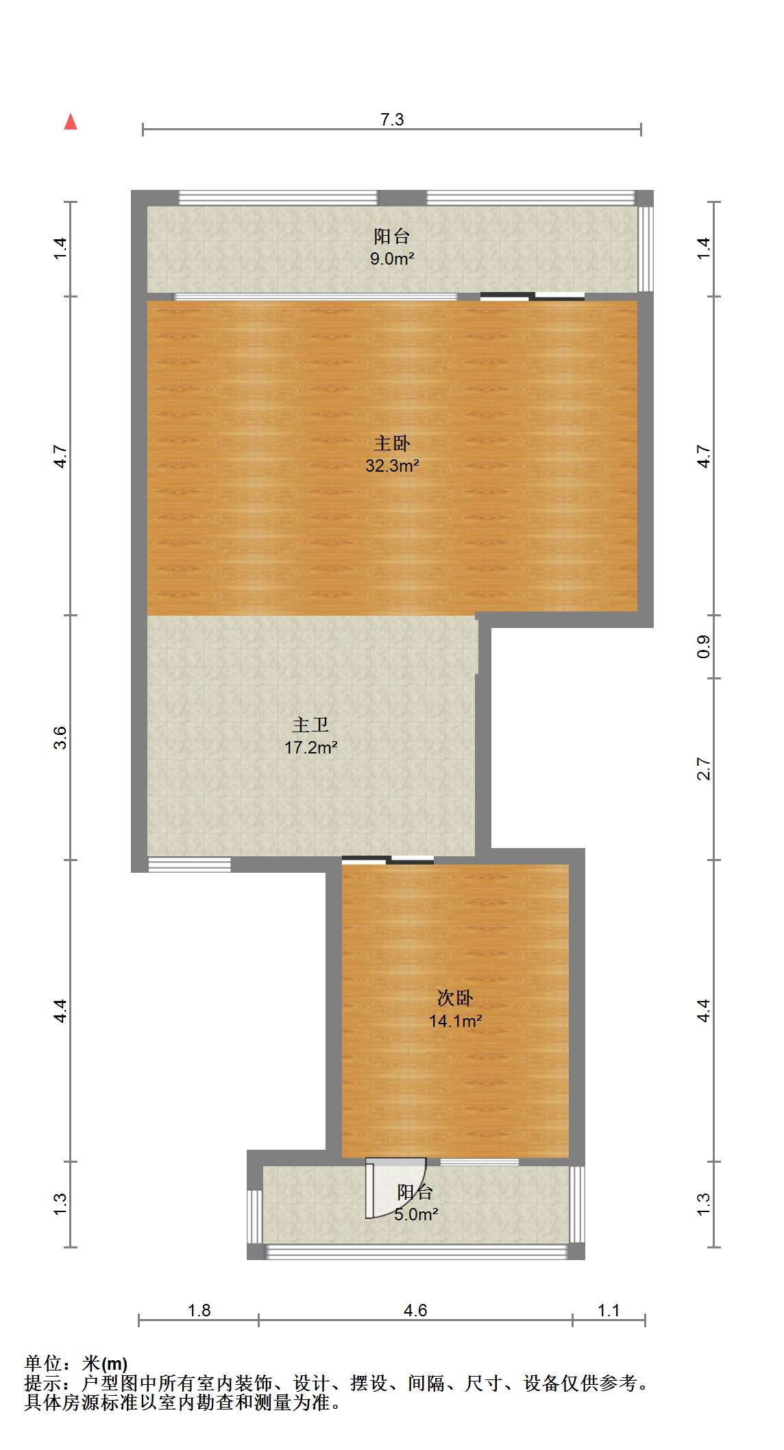 天安花园 5室2厅3卫 300.00m&sup2;