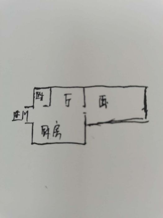 秦灶新村 1室1厅1卫 20m²