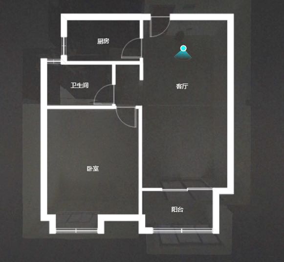 世家花园 2室1厅1卫 71m&sup2;