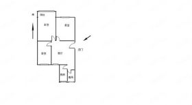 将军二园 3室1厅1卫 71.2m&sup2;