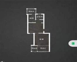 紫东花苑 1室1厅1卫 53.00m&sup2;