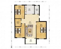 凤凰莱茵苑 3室2厅2卫 147m&sup2;