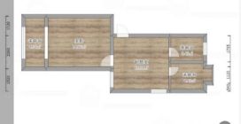 青年路新村 1室1厅1卫 46.00m&sup2;