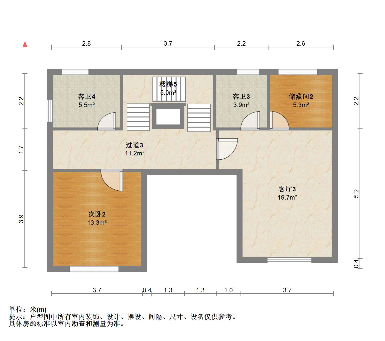 万濠山庄 4室3厅4卫 327.66m&sup2;