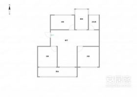 星海花园 3室2厅1卫 126m&sup2;