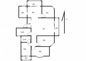 益兴名流府 4室2厅2卫 171.80m&sup2;