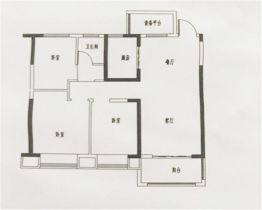 南通雅居乐花园 3室2厅1卫 99m&sup2;