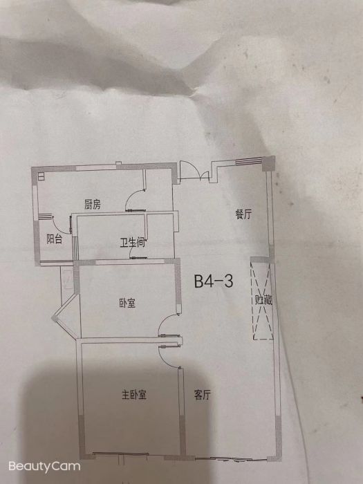 瑞兴花园 3室2厅1卫 108m&sup2;