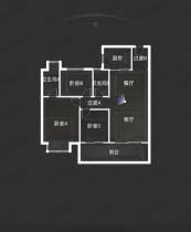 都会沁园 3室2厅2卫 117.12m&sup2;