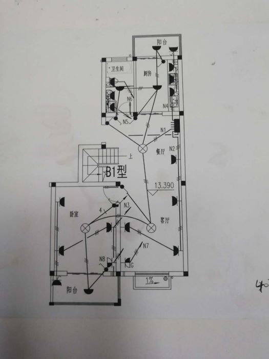 新港花苑西区 2室1厅1卫 83.00m&sup2;